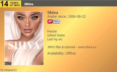 IMVU Badges