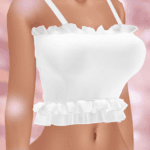 Frilly Top Mesh