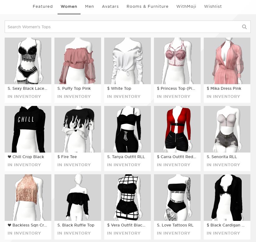 imvu outfits templates