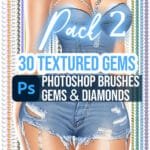 30 Photoshop Gem Brushes Pack 2