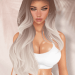 Balayage Hair Texture - Buttercream