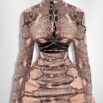 Animal Print Dress Textures