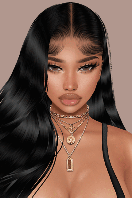 imvu baby hair, imvu hair edges, sleek hair op